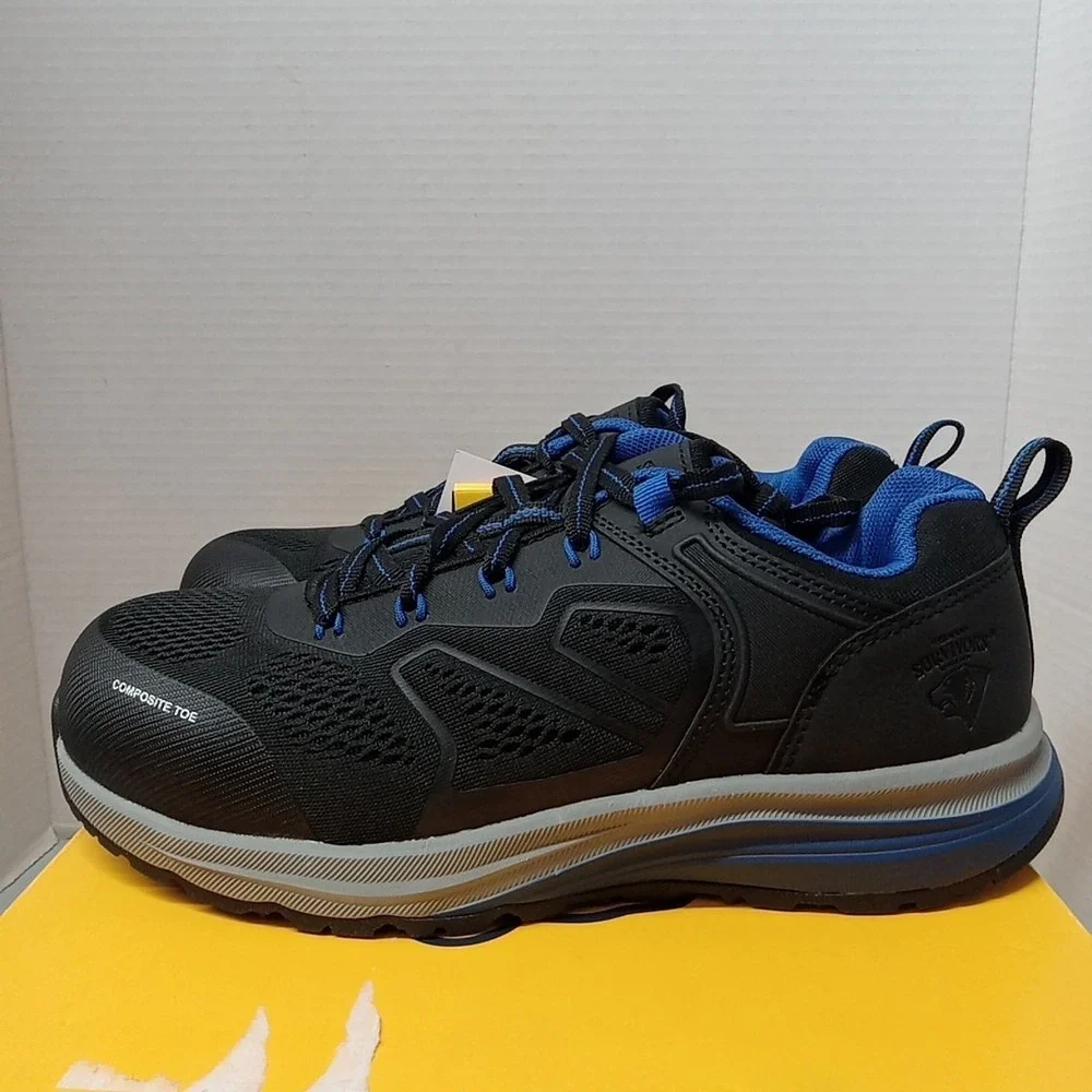 Herman Survivors Men's Cassle Composite Toe Work‎ Shoes Size USA 9.5 New In Box
